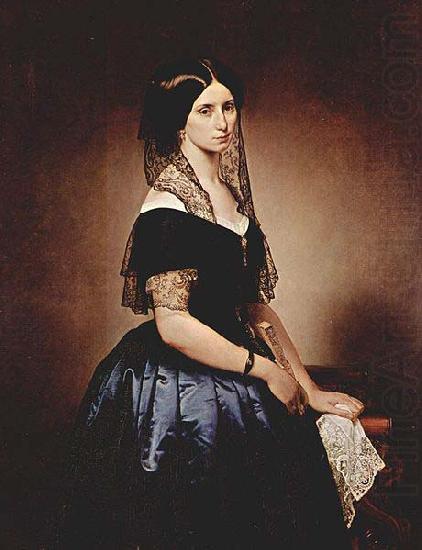 Portrait of Antonietta Tarsis Basilico, Francesco Hayez